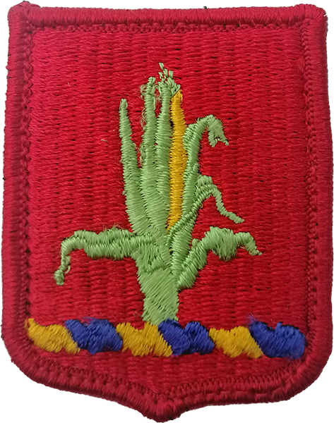 Nebraska National Guard Headquarters Patch with Fastener