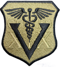 COVID 19 V Vaccinated Patch - Bagby