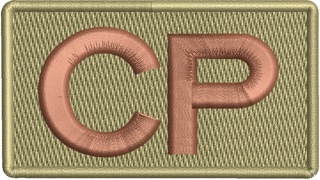 CP- Duty Identifier Patch (Bagby Border)