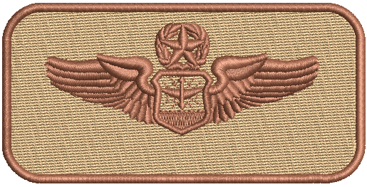 Security Forces ABS-G / Flight Suit Name Badge