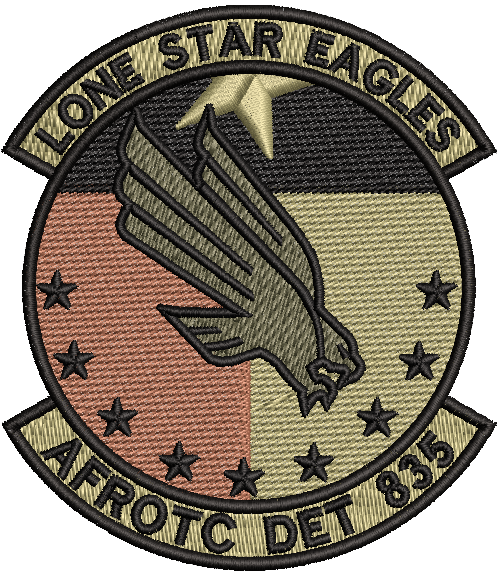 AFROTC DET 835 (LONE STAR EAGLES) - OCP - Reaper Patches