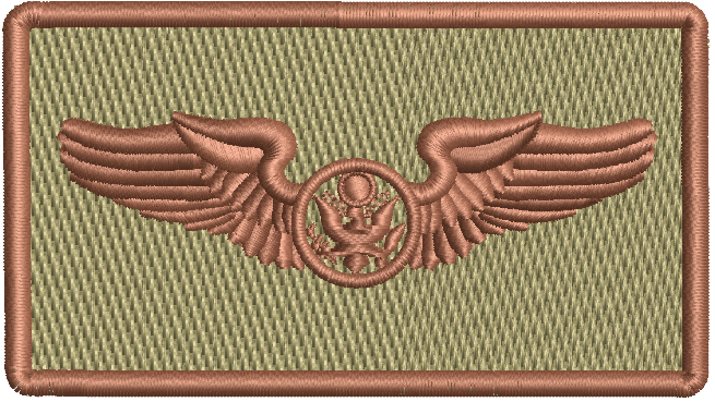 Enlisted Aircrew Wings - Duty Identifier Patch