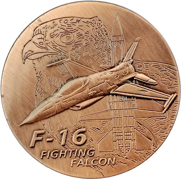 F-16 Fighting Falcon - Coin