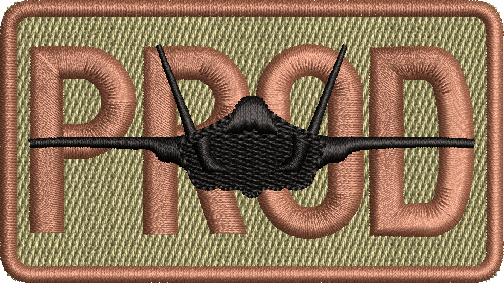 PROD - Duty Identifier Patch with F-35