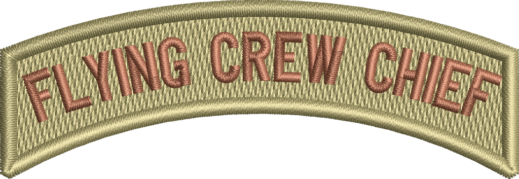 Air Force Rocker Tab Flying Crew Chief - ROCKER TAB