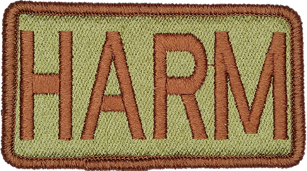 HARM- Duty Identifier Patch