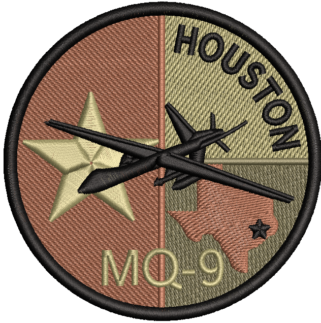 Houston MQ-9 Patch - OCP (Unofficial) - Reaper Patches
