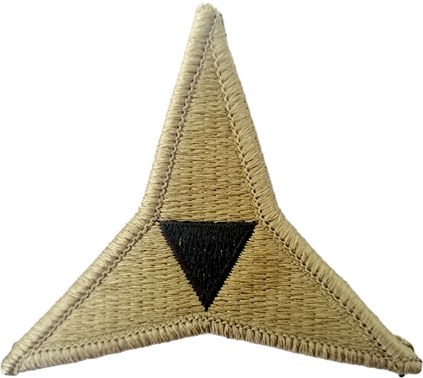 III (3rd) Corps OCP Patch with Fastener
