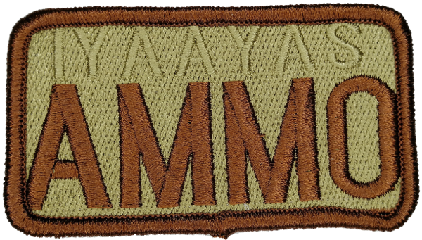 AMMO- Duty Identifier Patch - Spice Brown ** GHOST IYAAYAS
