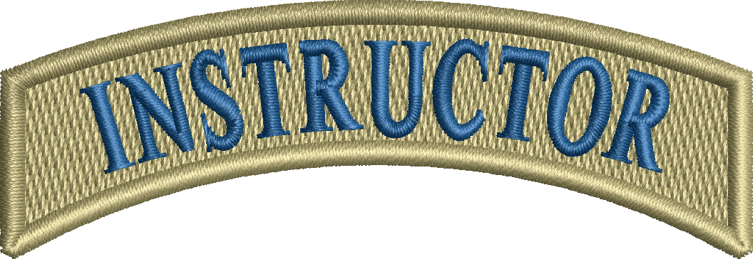 INSTRUCTOR - ROCKER TAB (SPACE BLUE)