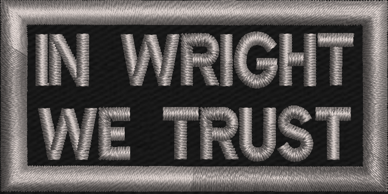In Wright We Trust - Reaper Patches