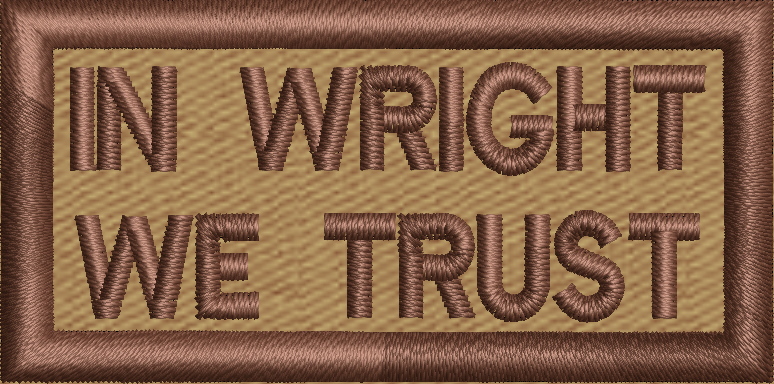 In Wright We Trust - Reaper Patches