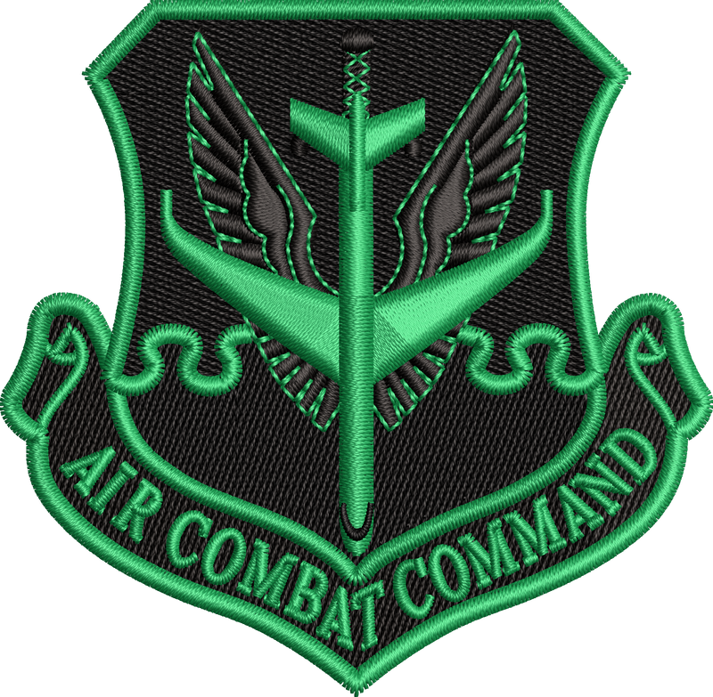 JSTAR Air Combat Command (ACC) - Black and Green