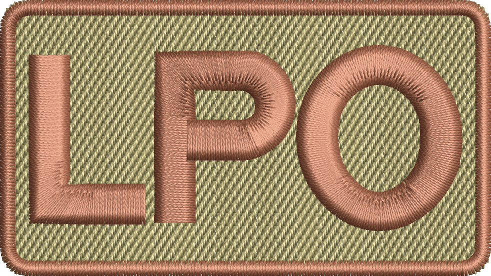 LPO- Duty Identifier Patch