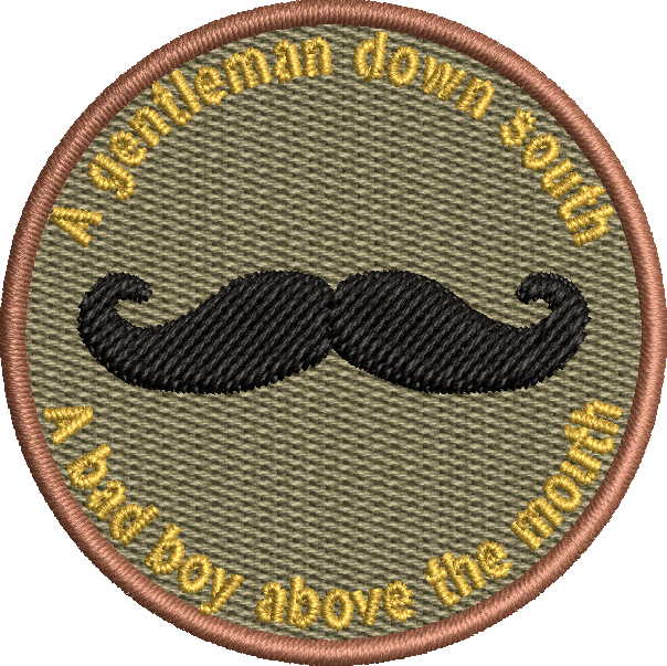 Moral Mustache Patch