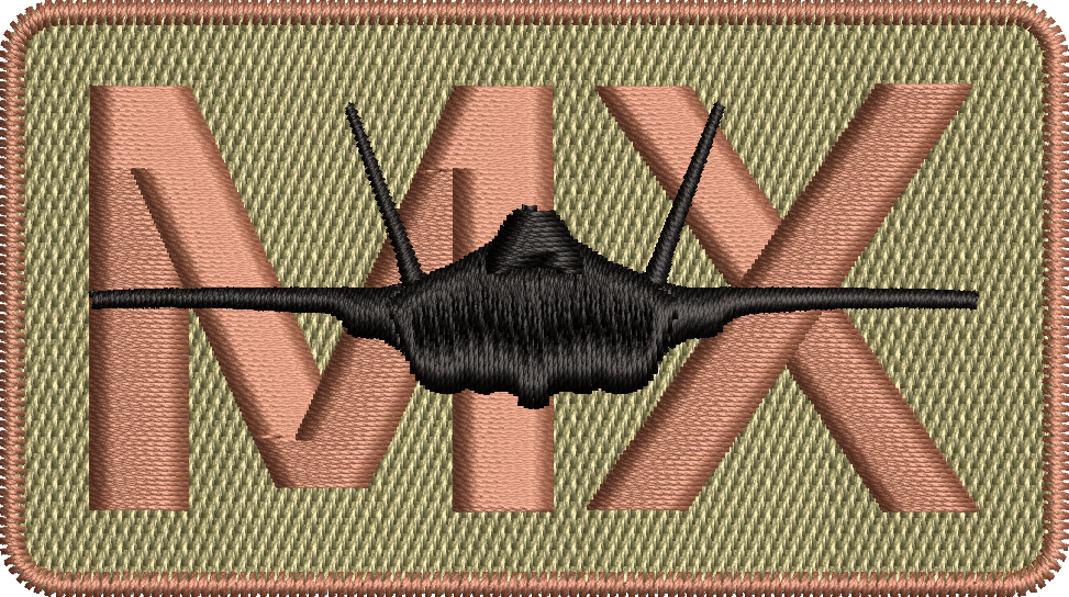 MX - Duty Identifier Patch with F-35