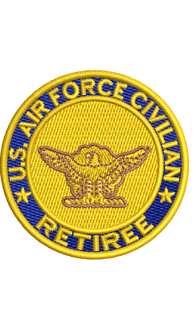 US Air Force Civilian - Retired (SMALL)
