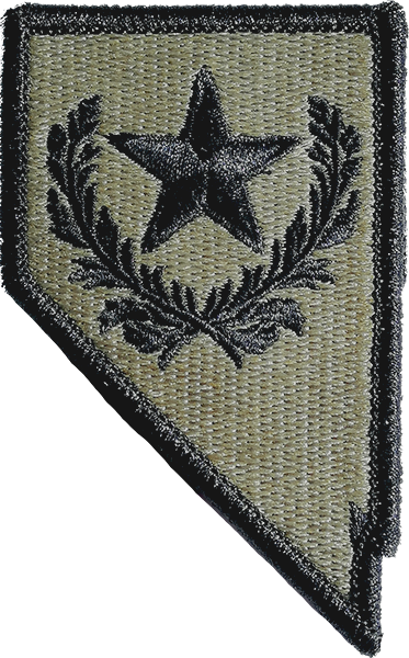 Nevada National Guard Headquarters OCP Patch with Fastener