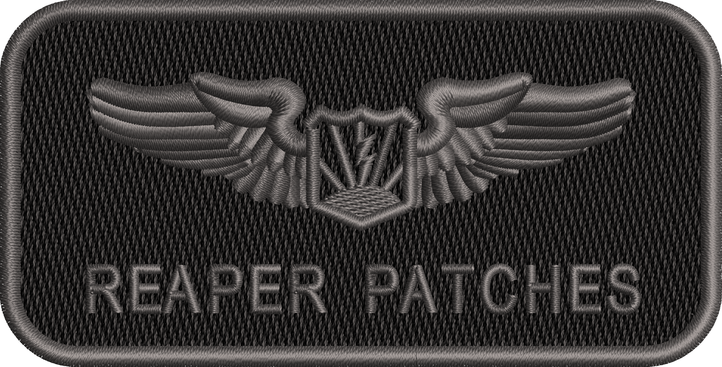 NY Blackout Name Tag