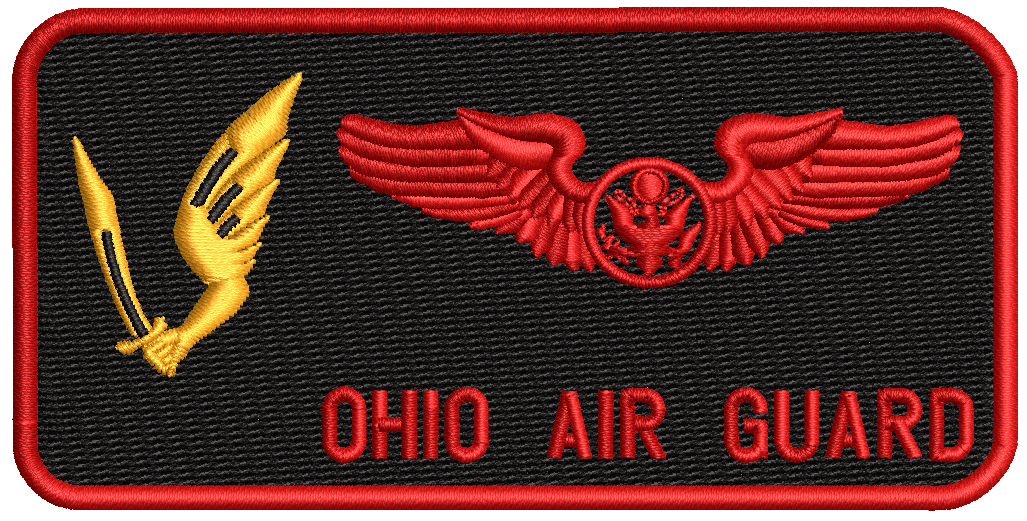 Enlisted Aircrew Wings (178 OSS) Ohio Air Guard - Reaper Patches