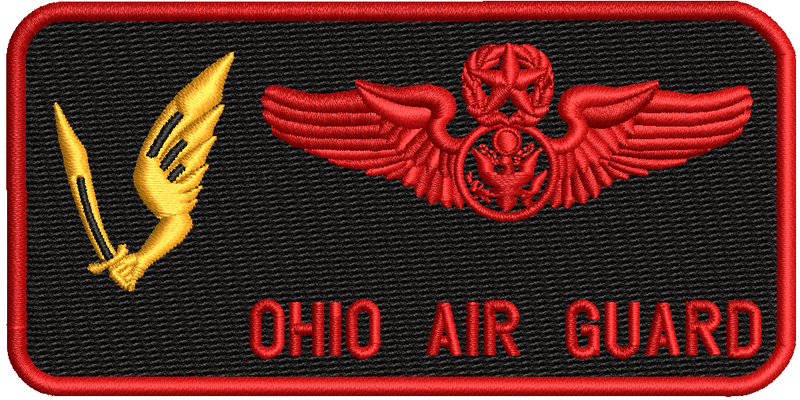 Enlisted Aircrew Wings (178 OSS) Ohio Air Guard - Reaper Patches