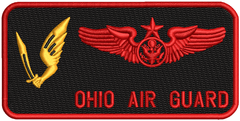 Enlisted Aircrew Wings (178 OSS) Ohio Air Guard - Reaper Patches