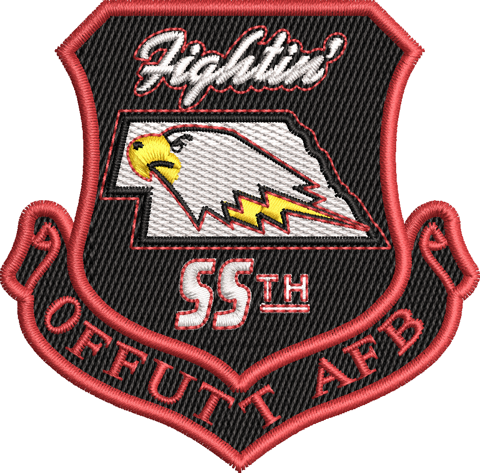 Offutt Emblem Offutt AFB Fightin' 55th