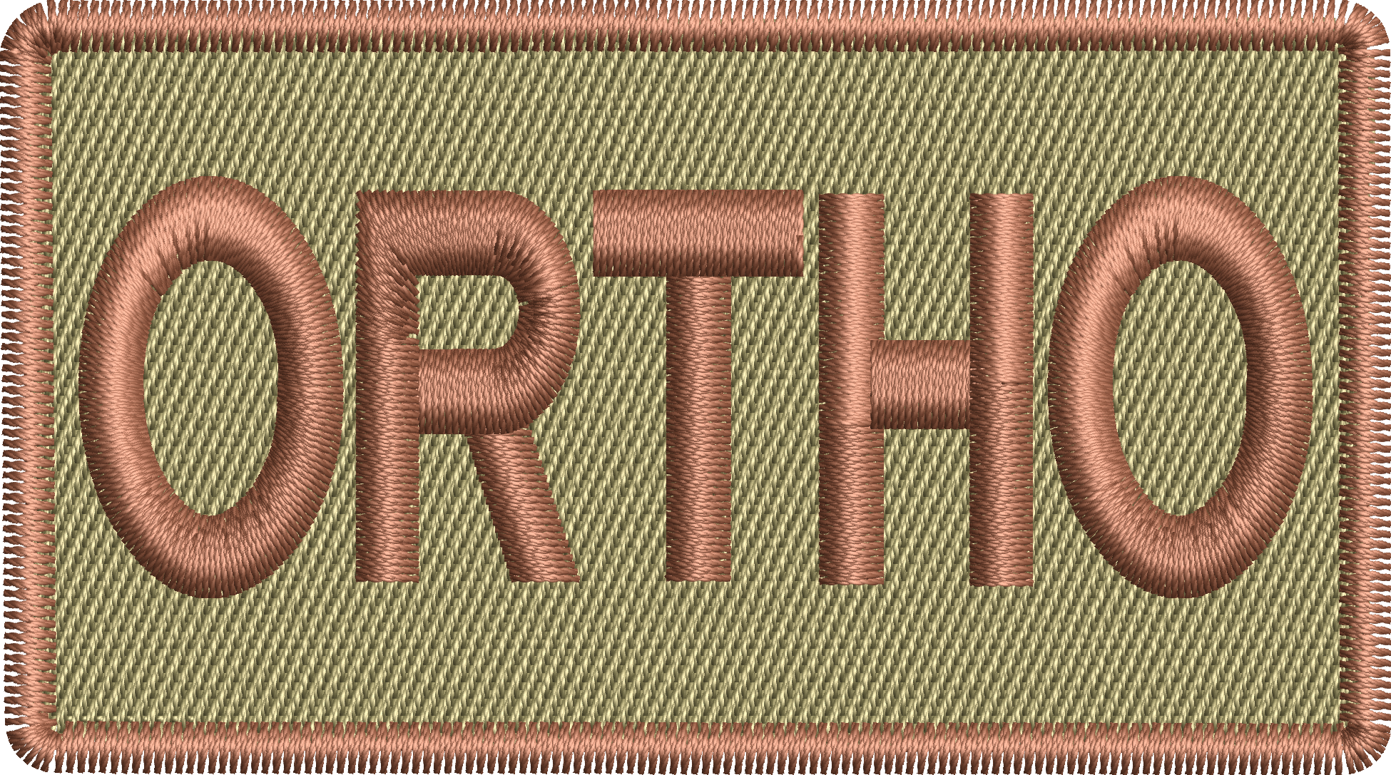 ORTHO  -  Duty Identifier Patch