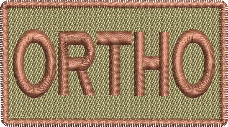 ORTHO  -  Duty Identifier Patch