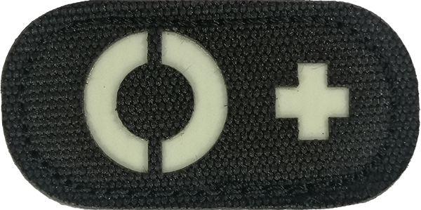 Blood Type - Glow in the Dark- PVC Pen Tab