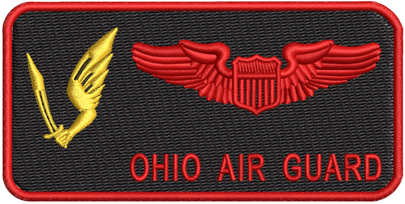 Pilot Name Tag (178th OSS) - Reaper Patches