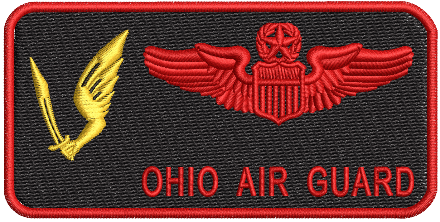 Pilot Name Tag (178th OSS) - Reaper Patches