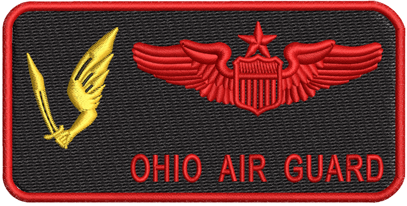 Pilot Name Tag (178th OSS) - Reaper Patches