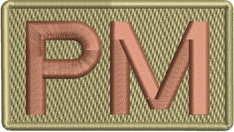 PM- Duty Identifier Patch (Bagby Border)