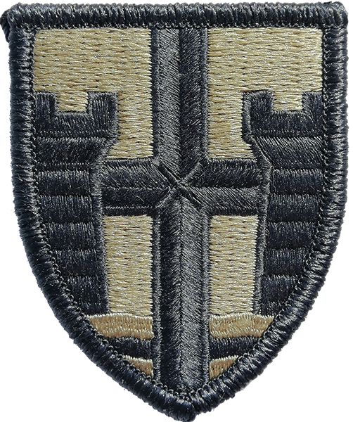 Puerto Rico National Guard Headquarters OCP Patch with Fastener