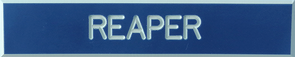 United States Air Force  Plastic Name tag