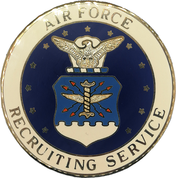 Air Force Recruiting Badge - Regular Size
