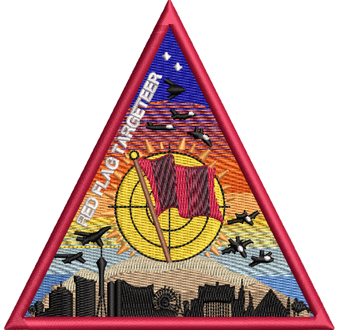 Red Flag Targeteer COLOR