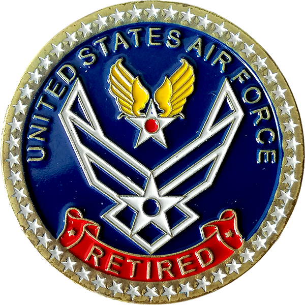 AF Retired - Coin