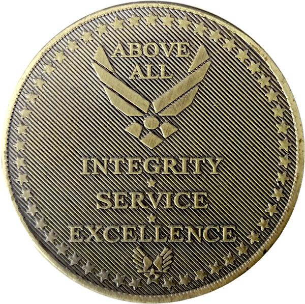 AF Retired - Coin