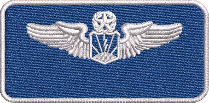 107th ATKS RPA Wings Name Tag - Reaper Patches