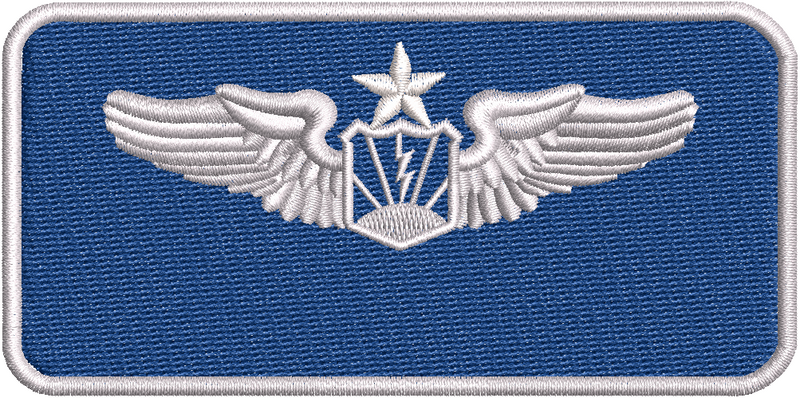 107th ATKS RPA Wings Name Tag - Reaper Patches