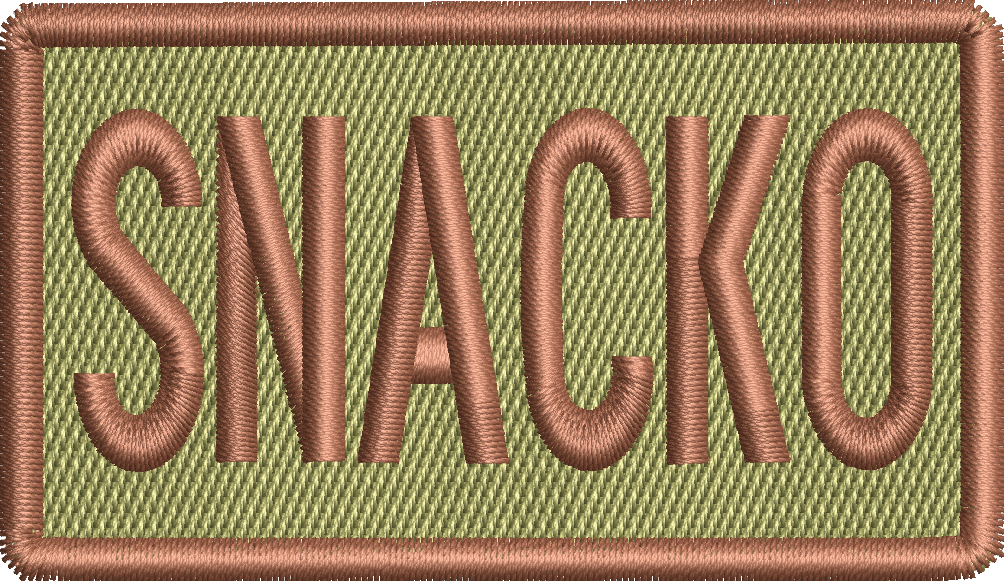 SNACKO - Duty Identifier Patch