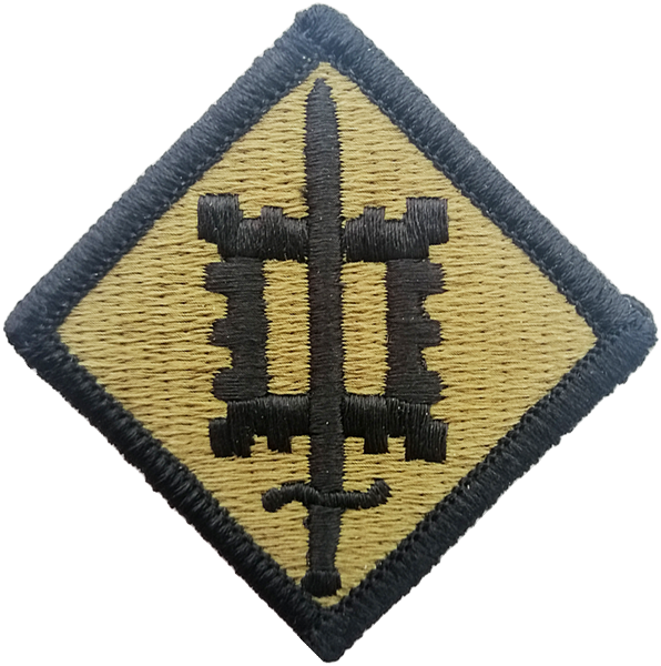 18th Engineer Brigade - OCP Patch with Fastener