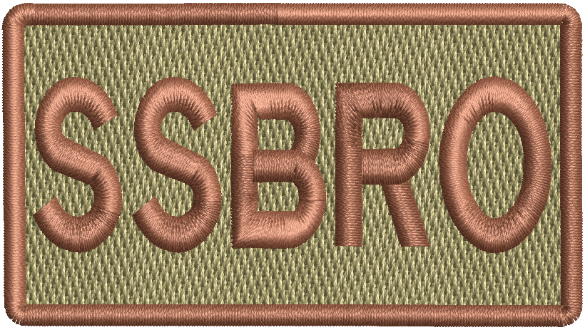 SSBRO- Duty Identifier Patch