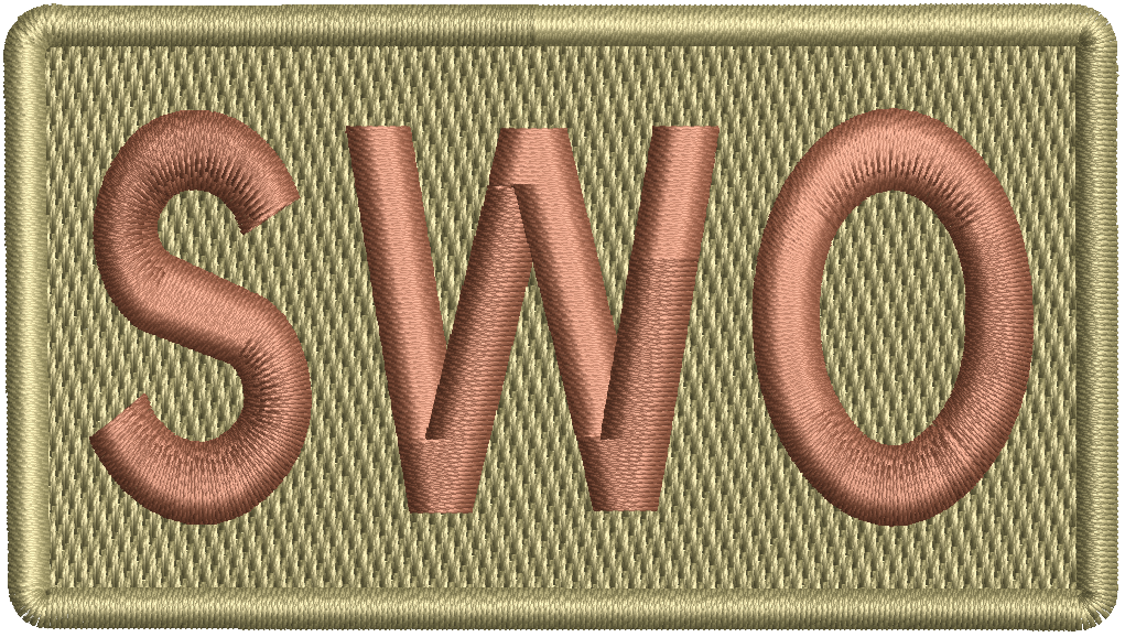 SWO- Duty Identifier Patch (Bagby Boarder)