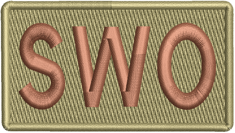 SWO- Duty Identifier Patch (Bagby Boarder)