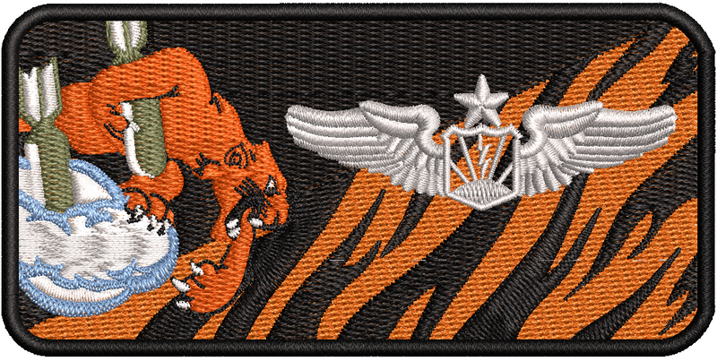489th Attack Squadron Friday Name Tag RPA Pilot - Reaper Patches