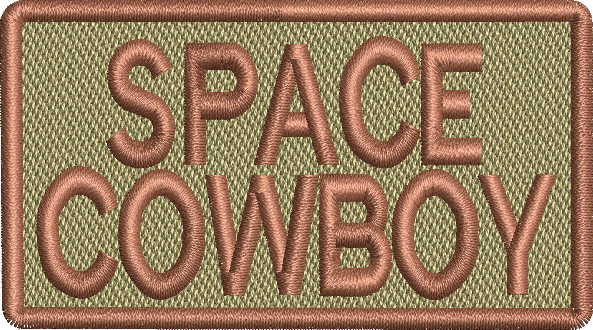 Space Cowboy -  Duty Identifier Patch