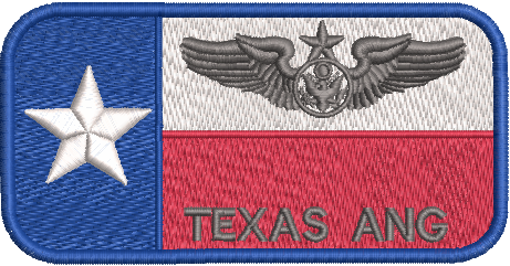 147th Attack Squadron Friday Nametags (TEXAS ANG) - Reaper Patches